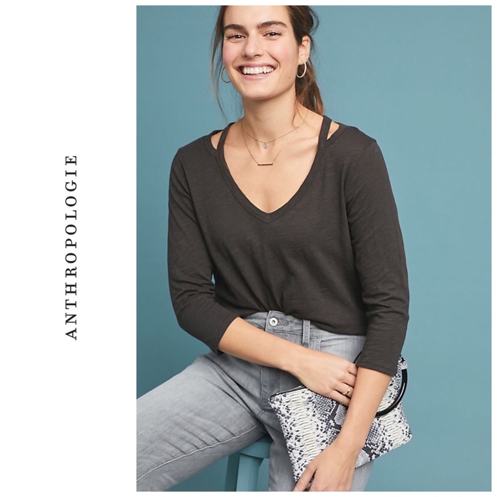 Anthropologie Laramie tunic - brown